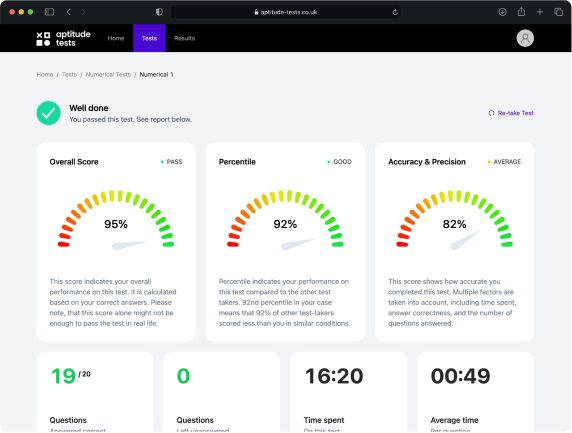 Accenture — Aptitude Tests